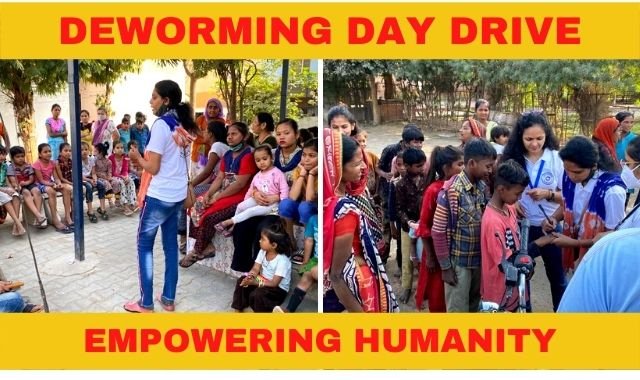 Deworming Day Drive||Empowering Humanity|| Notosocialevils