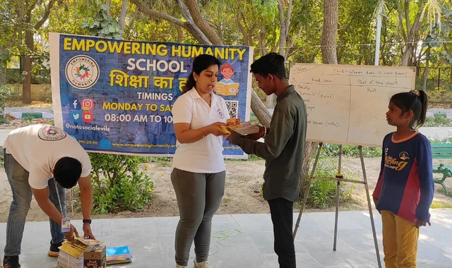 Empowering humanity stationary distribution